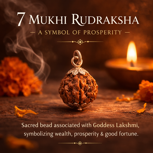 7 Mukhi Nepali Rudraksha