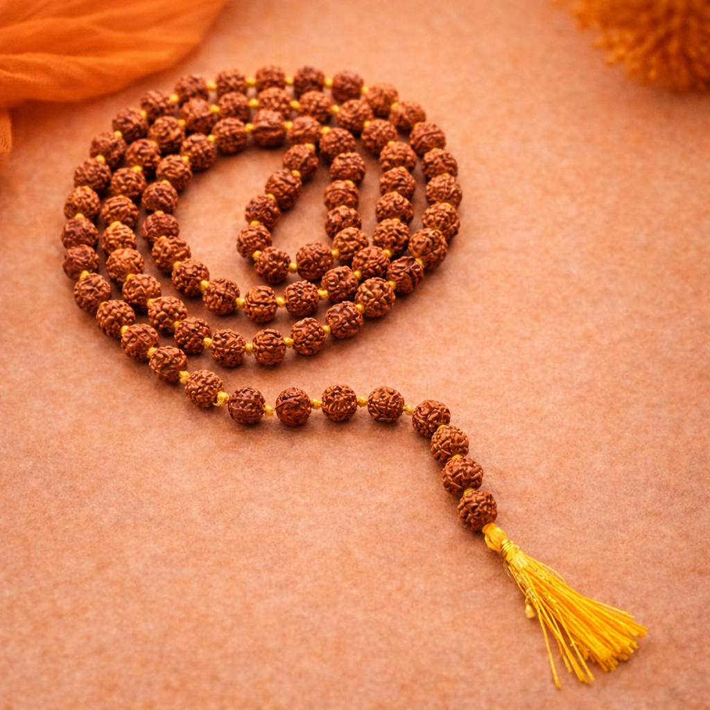 Rudraksha Mala - 108+1 Beads